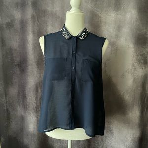 Abercrombie & Fitch Women’s Sheer Top Size M